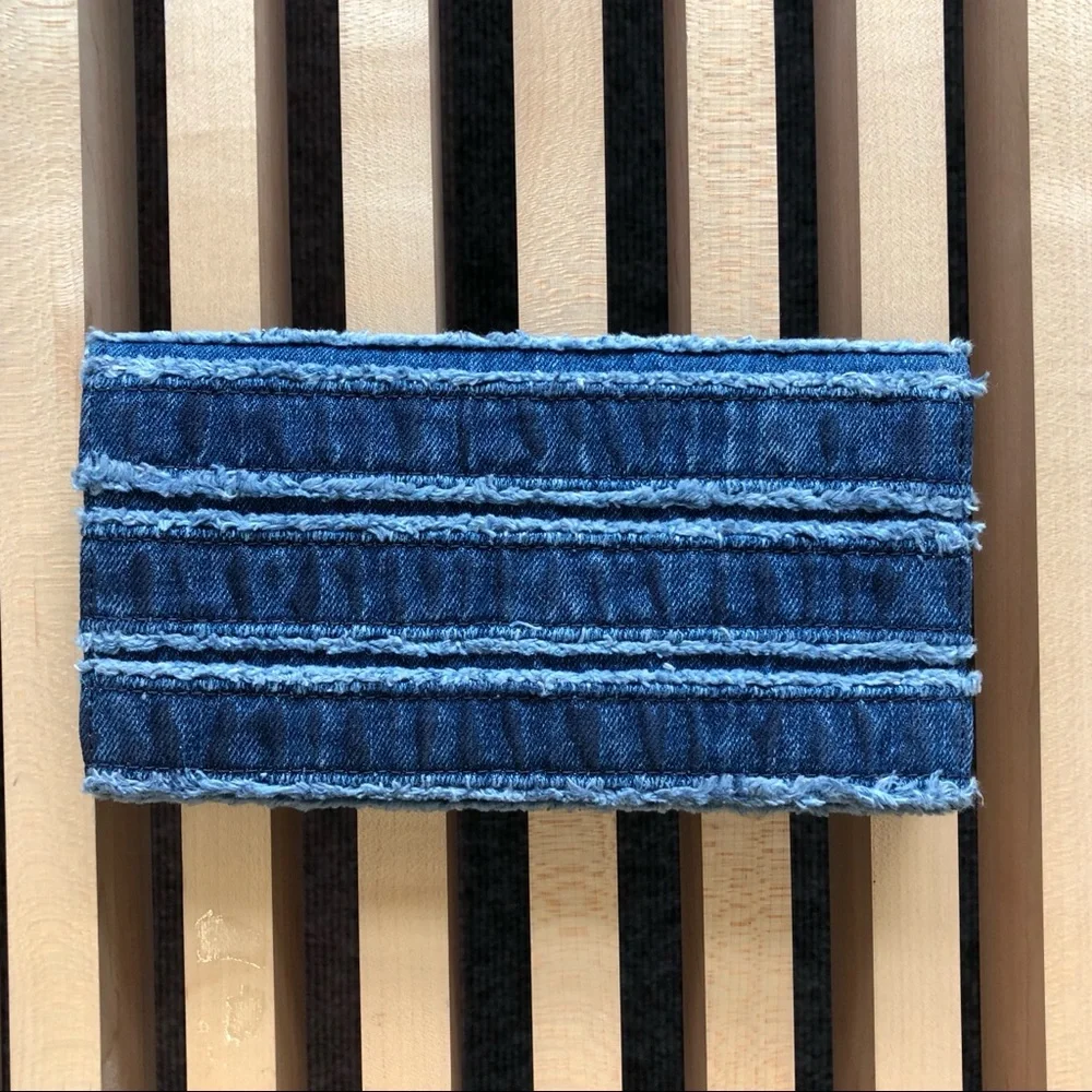 NWT: DIESEL | Denim Long Wallet - Picture 2 of 6